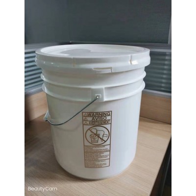 江苏常州塑料桶-压盘桶-5加仑直桶-环氧胶密封胶专用直口桶