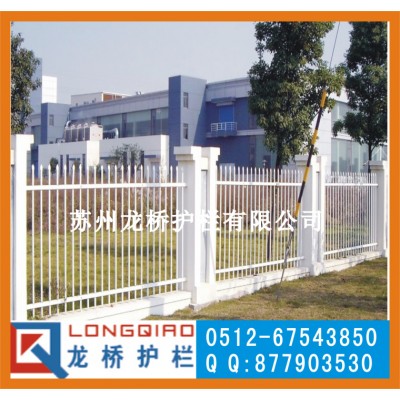 上海护栏厂家 上海公园围墙护栏 拼装式锌钢护栏 龙桥